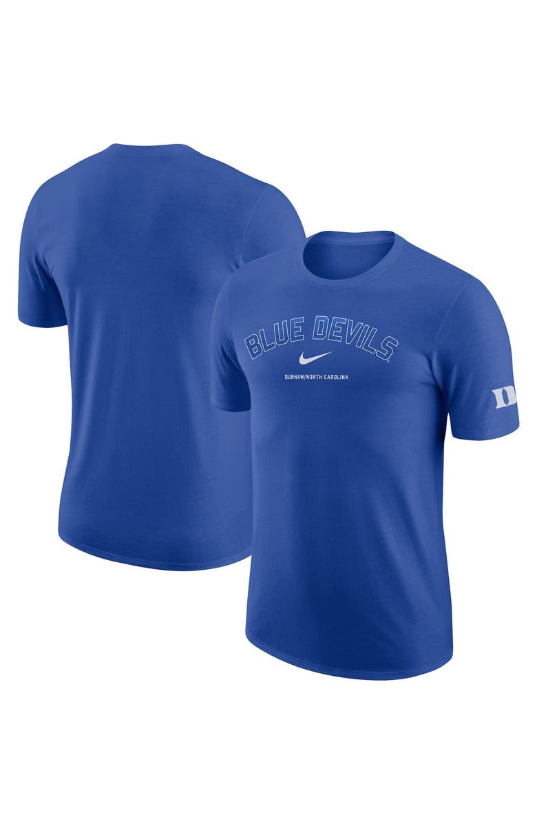 Nike Men's Nike Royal Duke Blue Devils DNA Team Performance T-Shirt, Main, color,