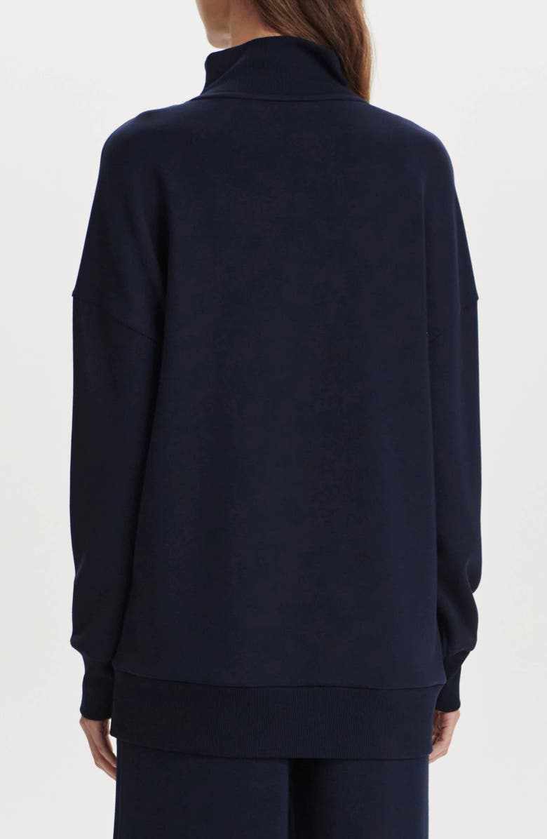 Varley Masie Long Half Zip Sweatshirt, Alternate, color, Navy