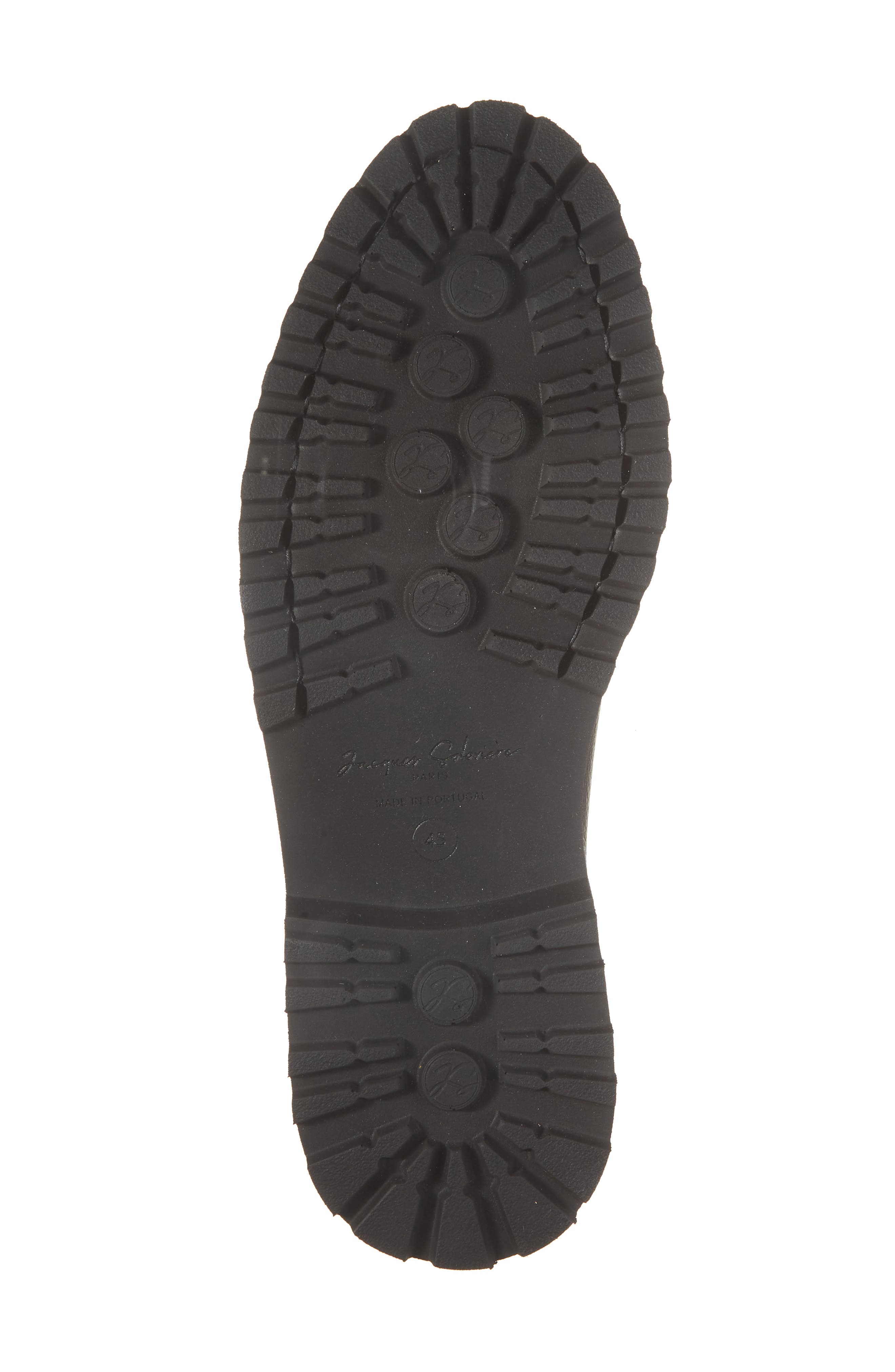 Edouard Lug Sole Wholecut Shoe, Alternate, color, EBANO