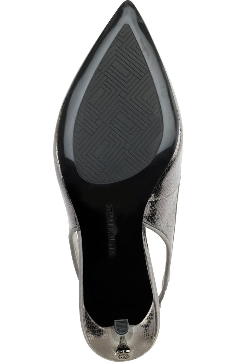 KARL LAGERFELD PARIS Rosalyn Slingback Pointed Toe Pump, Alternate, color, Dark Slate