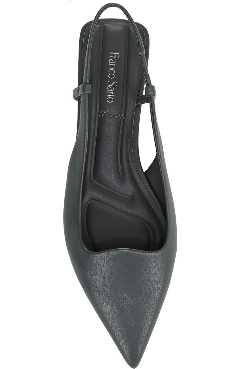 Franco Sarto Palmira Slingback Pointed Toe Pump - Wide Width Available, Alternate, color, Slate Blue