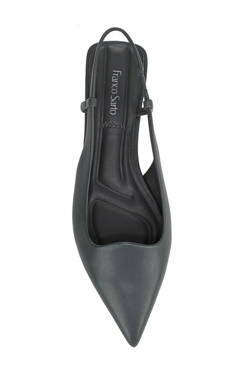 Franco Sarto Palmira Slingback Pointed Toe Pump In Blue