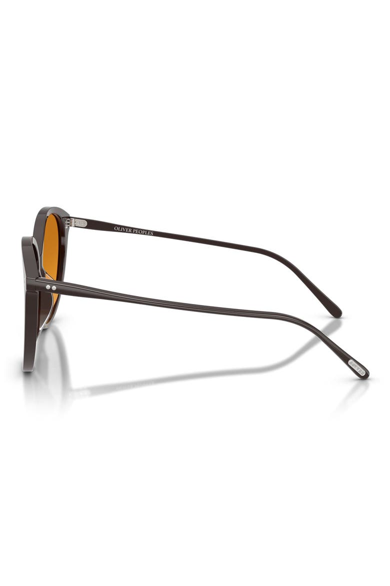 Soleau 60mm Butterfly Sunglasses, Alternate, color, KURI BROWN / COGNAC GRADIENT