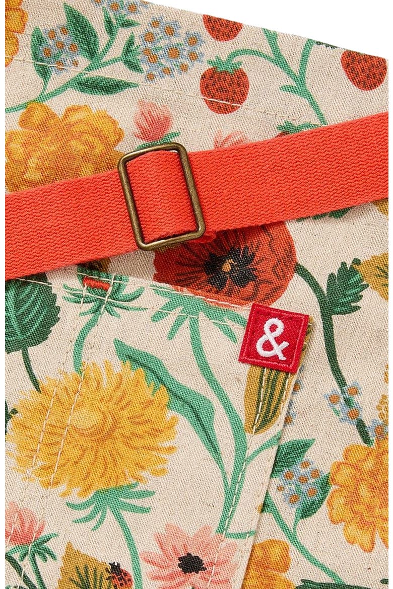 The Essential Apron - Rifle Poppy Fields, Alternate, color, Pattern