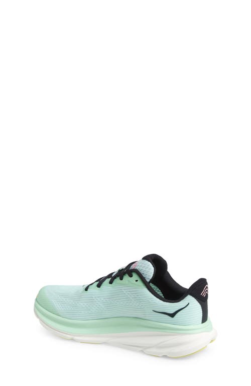 Hoka Kids' Clifton Youth Running Shoe In Green