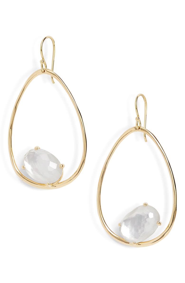 Ippolita Rock Candy 18K Gold Large Drop Earrings, Alternate, color, 