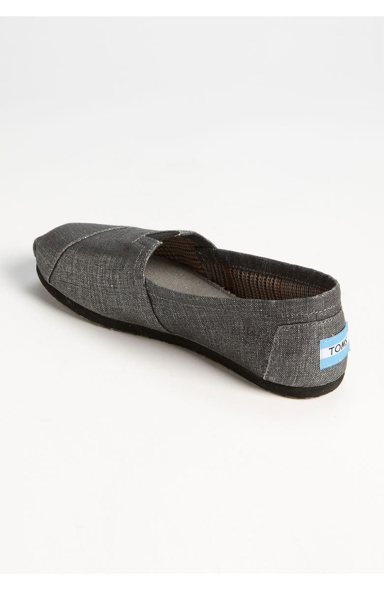 TOMS Metallic Linen Slip-On, Alternate, color,