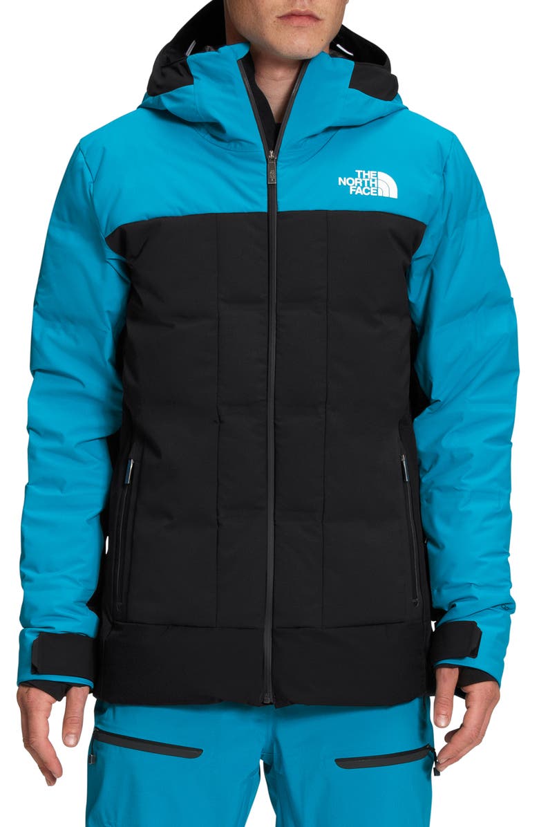 The North Face Bellion Water Repellent 700 Fill Power Down Puffer Jacket, Main, color, 