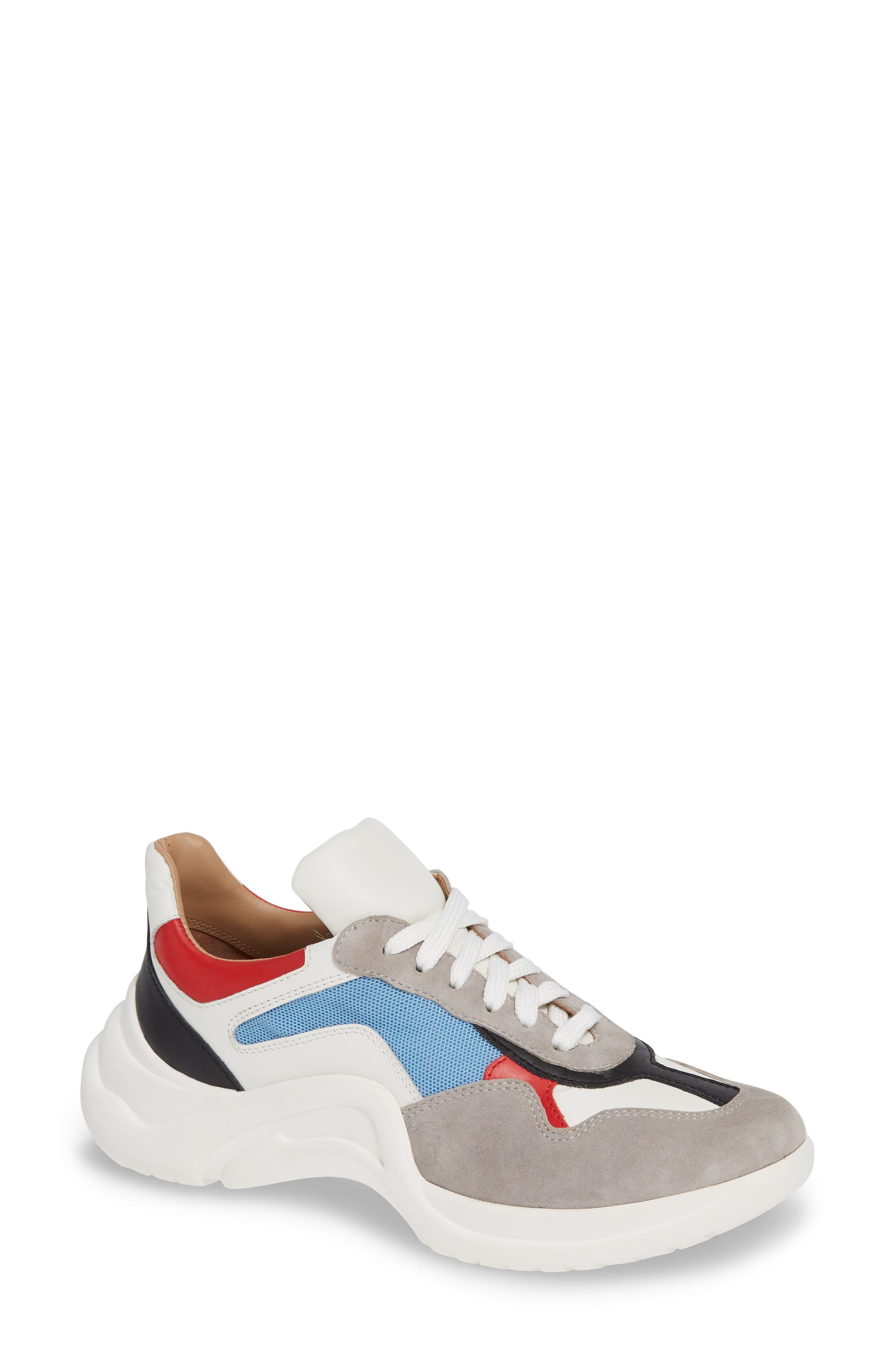 Ryker Sneaker, Main, color, BLACK/ ROCK/ WHITE SUEDE