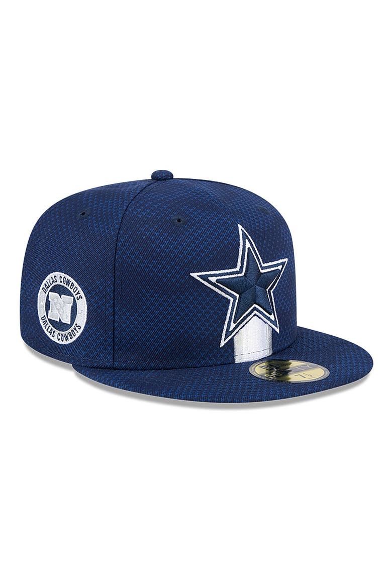 Men's New Era  Navy Dallas Cowboys 2024 Sideline 59FIFTY Fitted Hat, Main, color, Navy