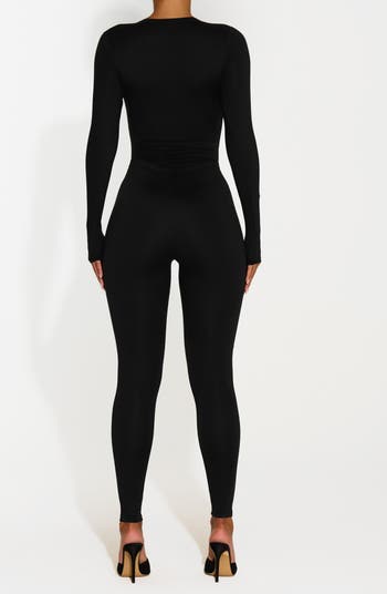 Bare Crewneck Long Sleeve Bodysuit