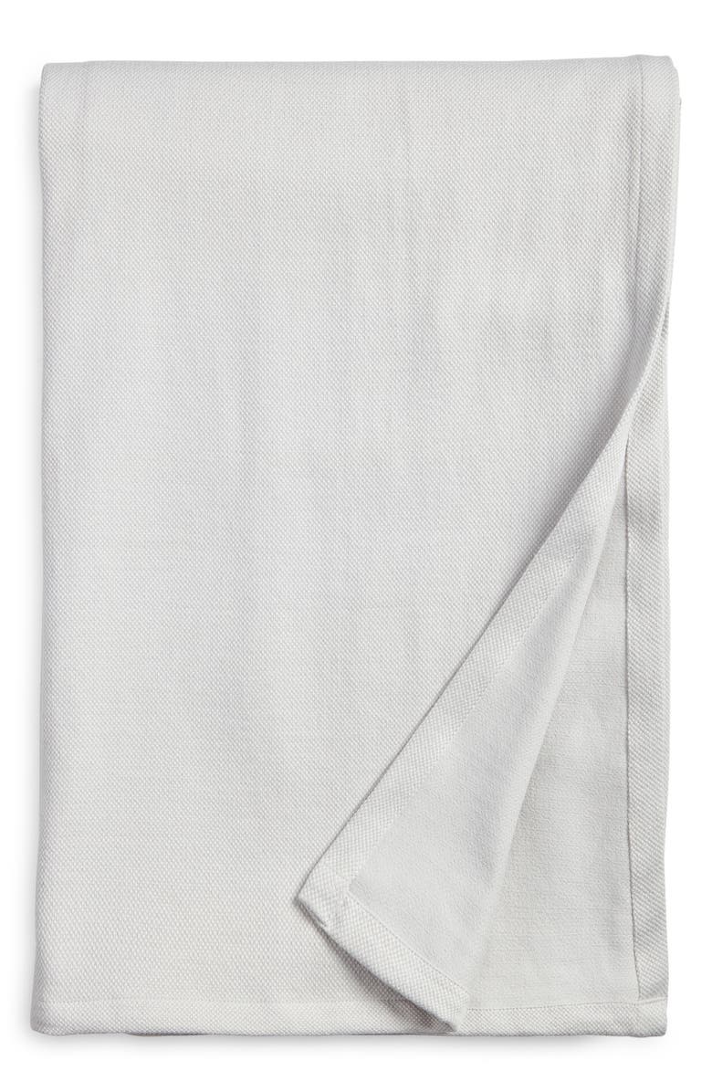 Nordstrom Textured Cotton Blanket, Main, color,