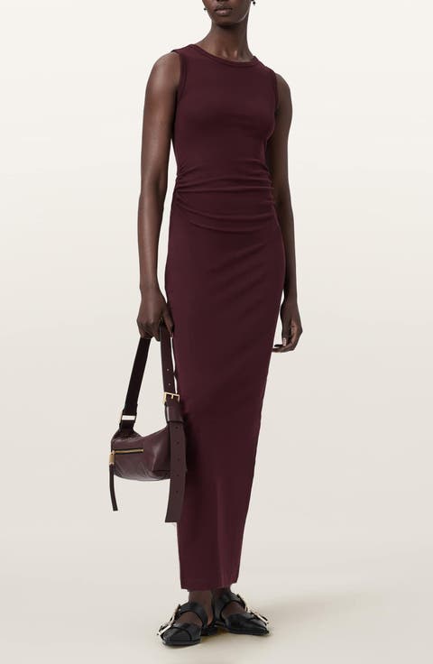 Katarina Ruched Side Maxi Dress