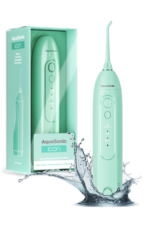 Aquasonic Icon Mint Flosser In Mint