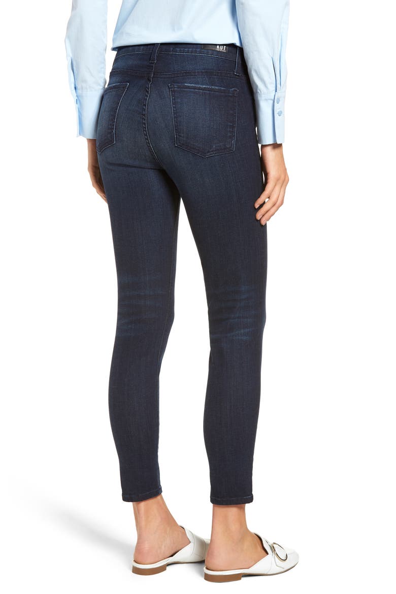 Donna High Waist Skinny Ankle Jeans, Alternate, color, FORMIDABLE