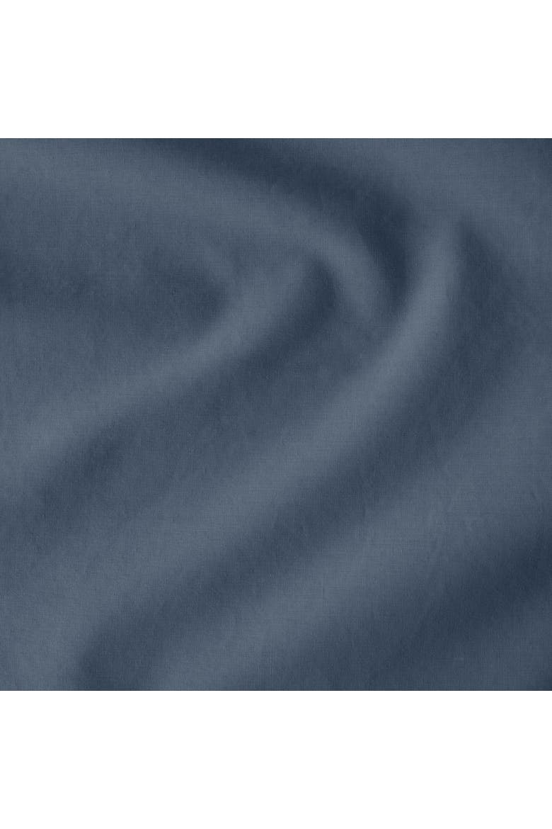 100% Organic Cotton Percale Duvet Cover and Sham Set, Alternate, color, Bering Sea