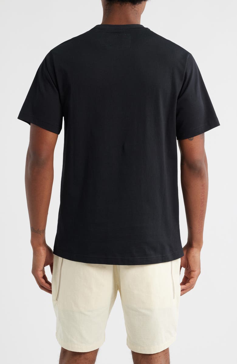 VIC GARCIA WORLD Love Flower Graphic T-Shirt, Alternate, color, Black