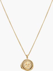 Bearfruit Jewelry 14k Gold Plated Seal Constellation Necklace 12 Zodiac Signs Gift Guide