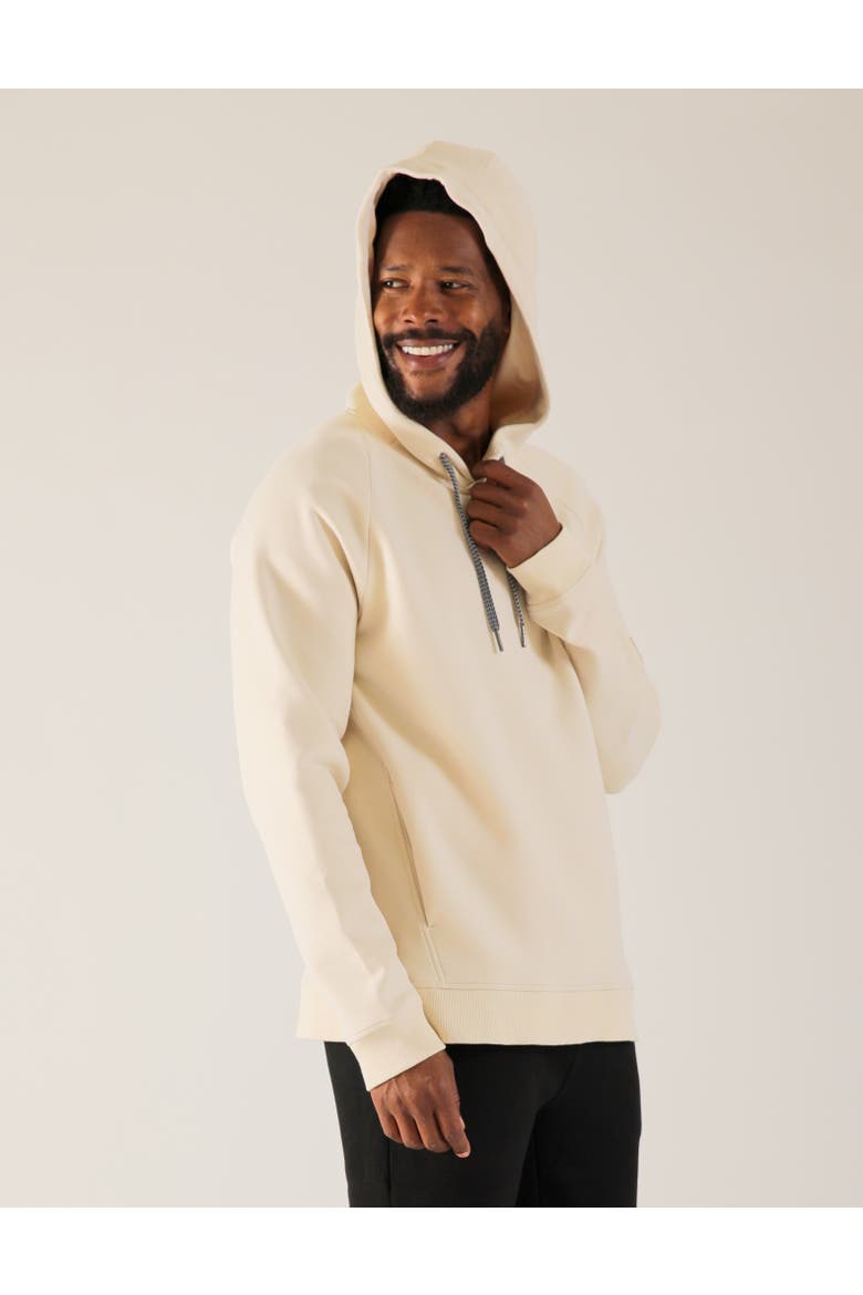 Cotton Tech Hoodie, Alternate, color, Oatmilk