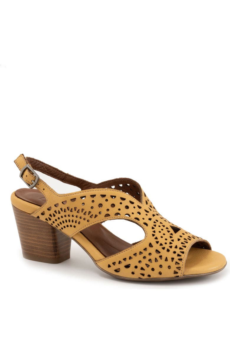 Bueno Caroline Slingback Sandal, Main, color, Mustard