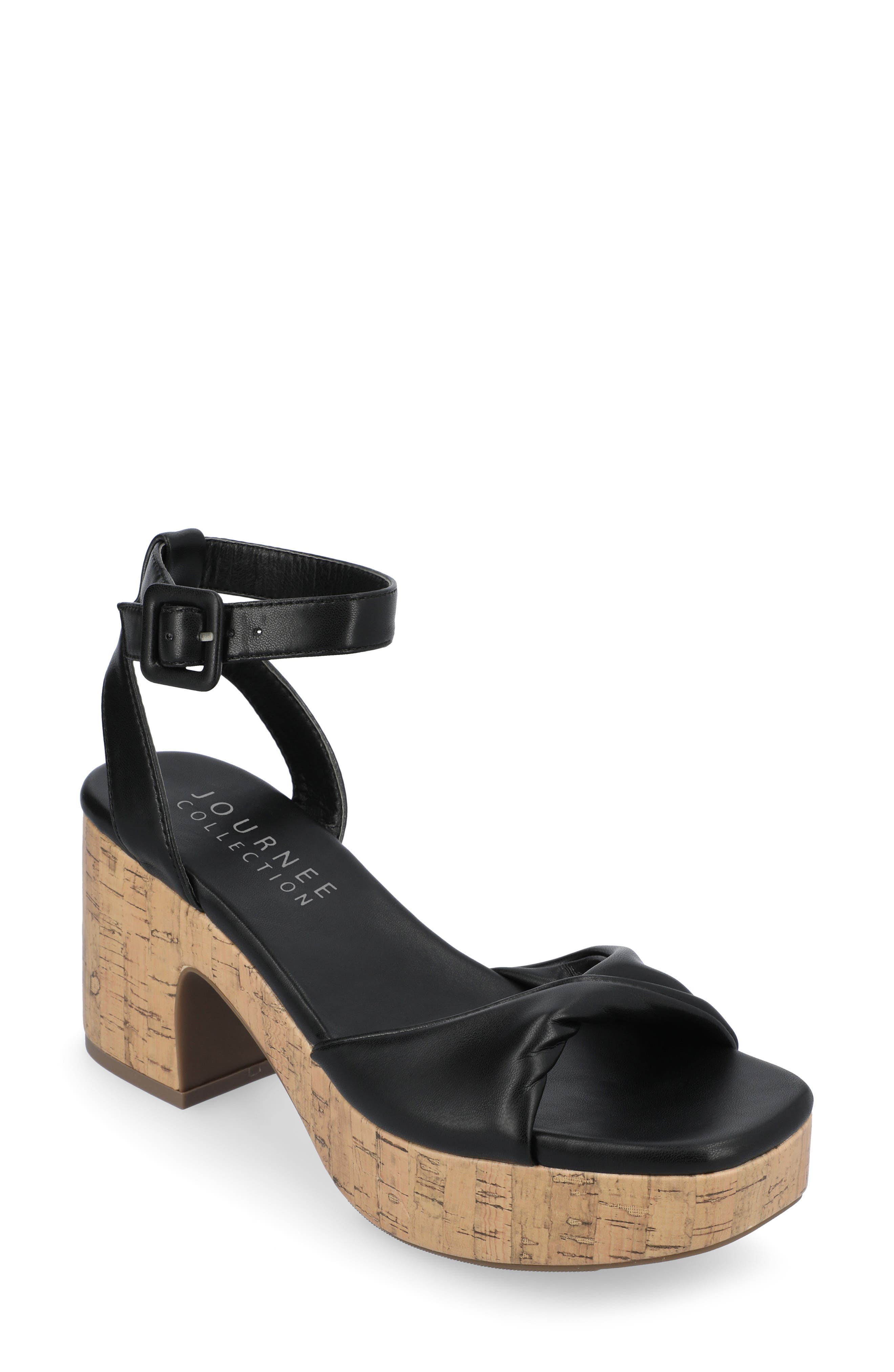 Eianna Sandal, Main, color, BLACK