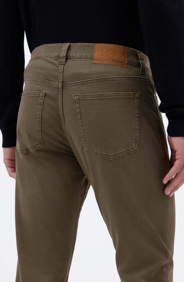 Madewell The Athletic Allday Slim Pants, Alternate, color, Driftwood Brown