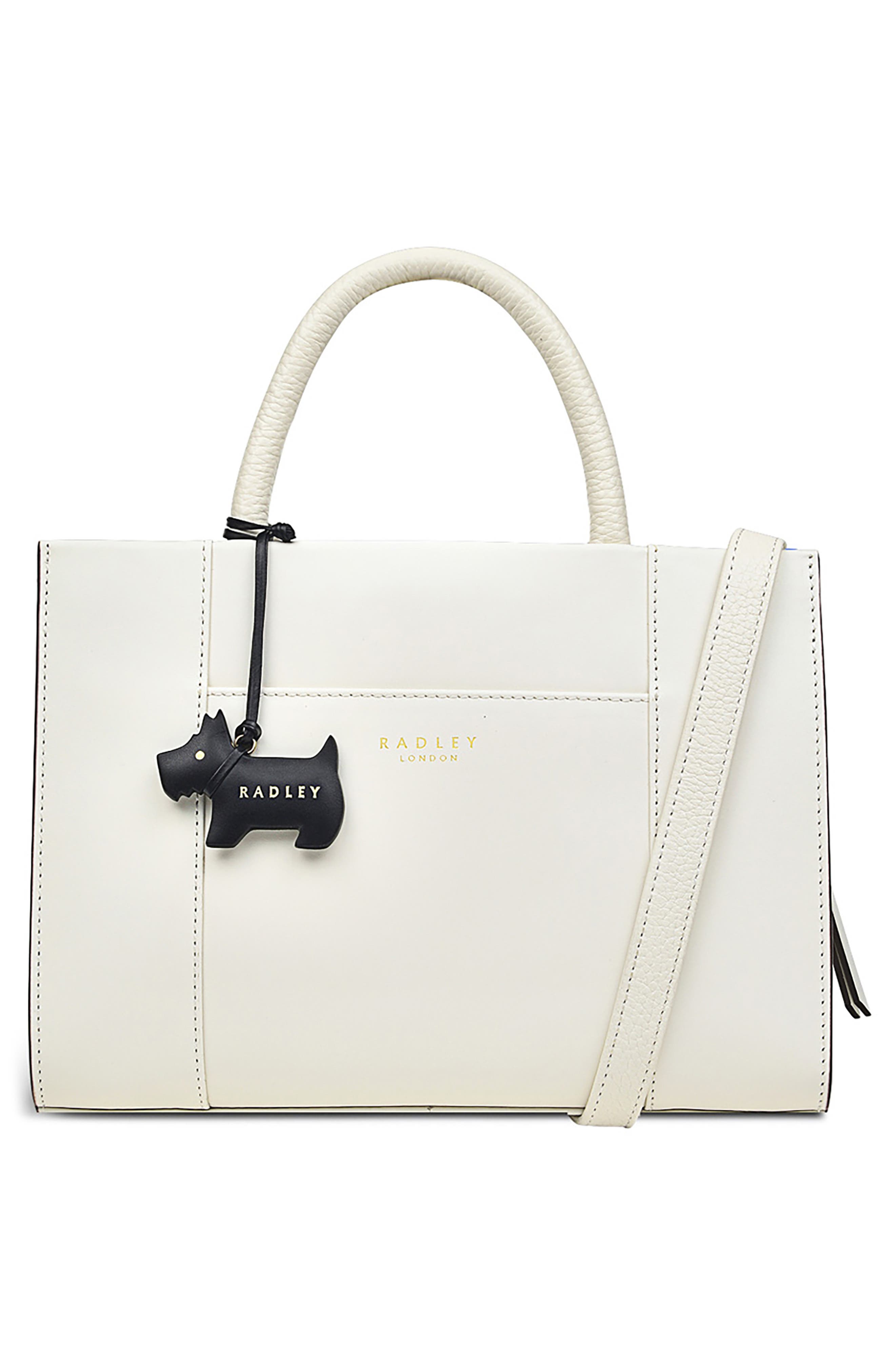 Radley Royal Coronation Small Crossbody Bag, Alternate, color, Chalk