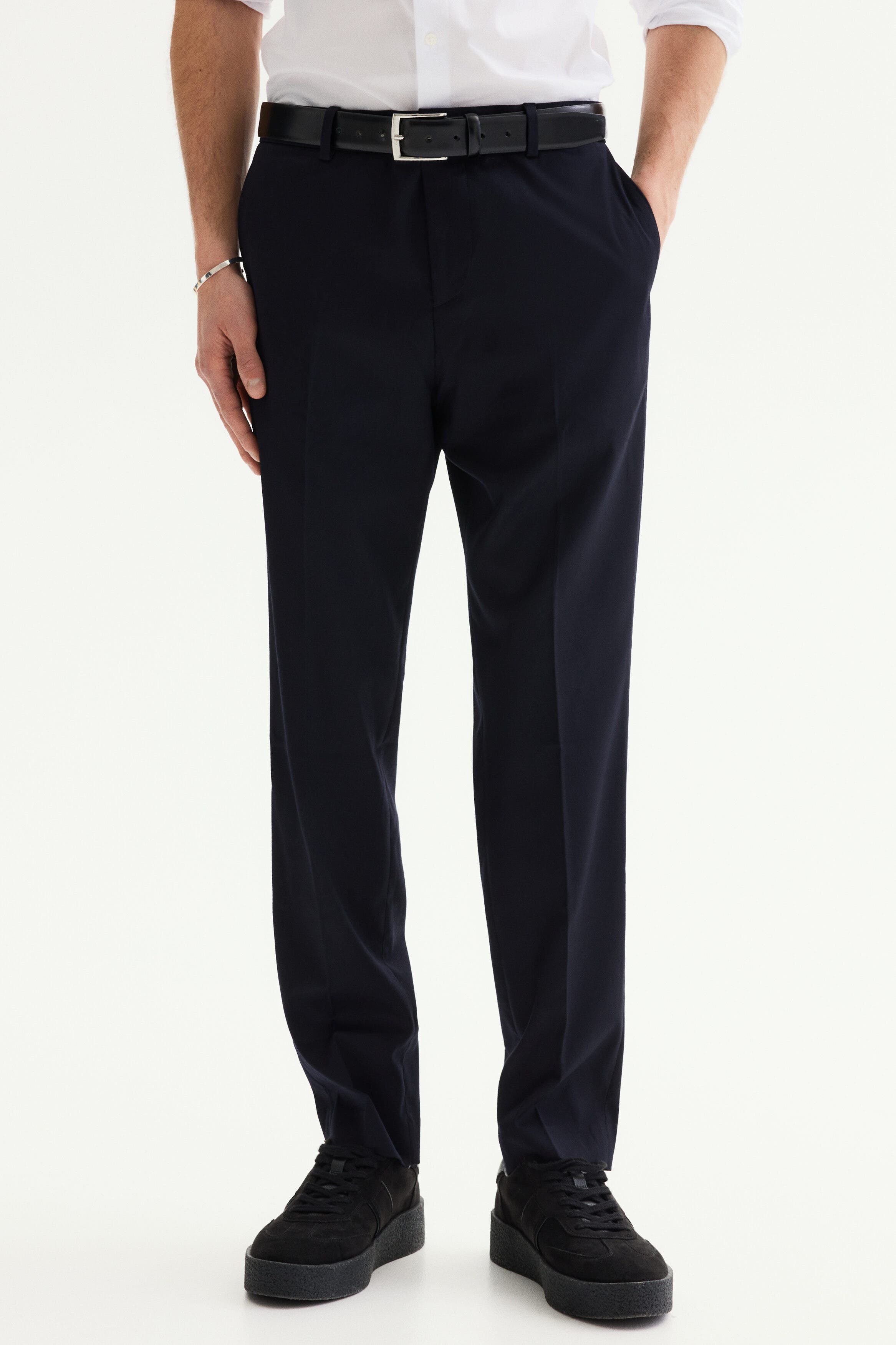 Slim-fit suit pants - image 4