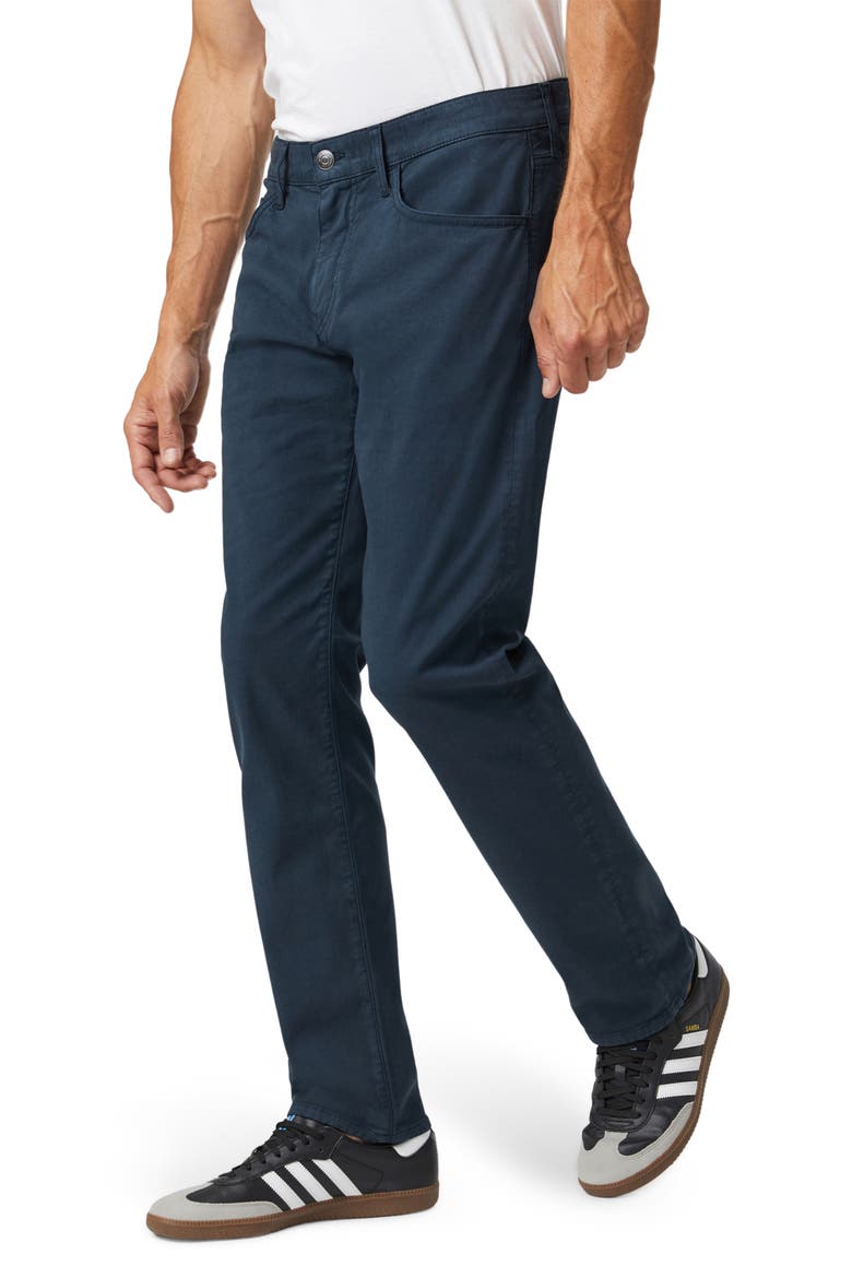 Marcus Slim Straight Leg Five Pocket Pants, Alternate, color, DARK NAVY LUXE TWILL