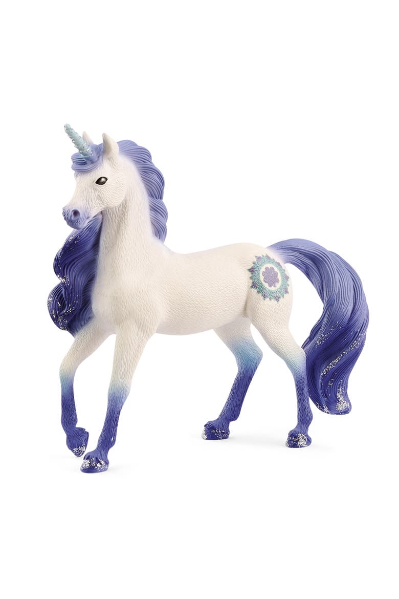 Bayala Mandala Unicorn Stallion Figurine, Main, color, Multicolored