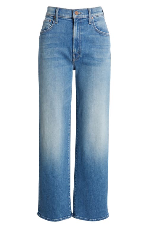 Mother The Dodger High Waist Wide Leg Ankle Jeans In Multi