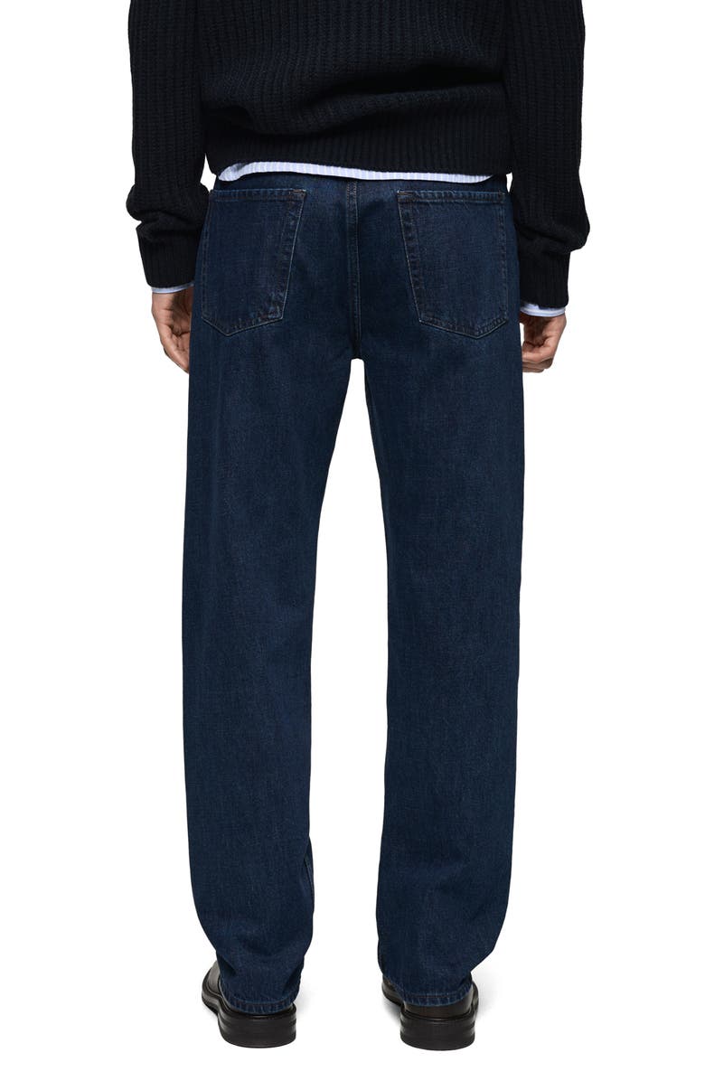 MANGO Straight Leg Jeans, Alternate, color, Open Blue