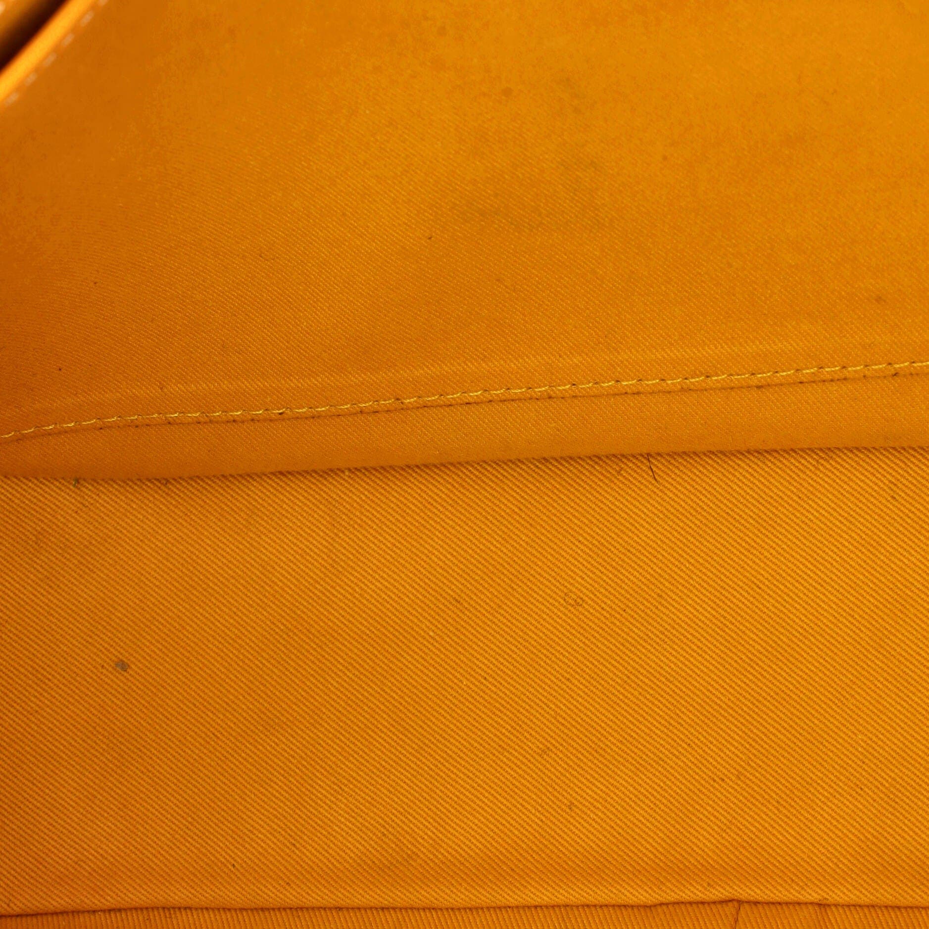 Pre-Owned Goyard Belvedere II Messenger Bag Coated Canvas MM, Alternate, color, Yellow