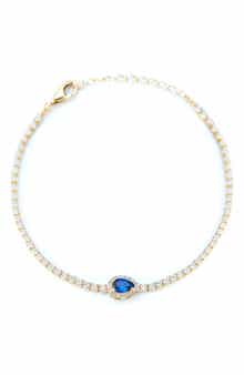 SPHERA MILANO Pear Cut CZ Tennis Bracelet