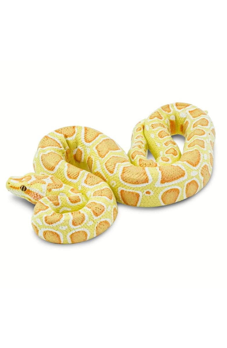 Safari Ltd. Albino Burmese Python Toy, Alternate, color, NO COLOR