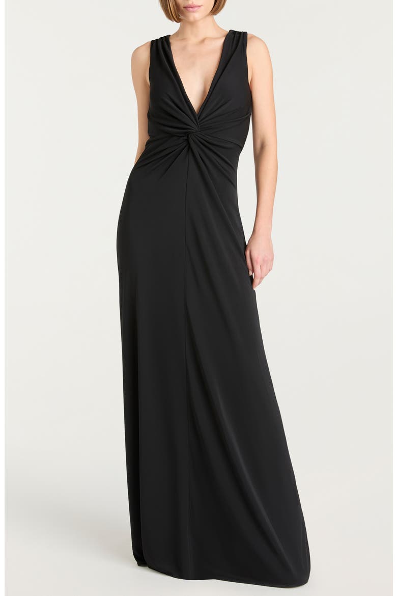 Ansey Sleeveless Dress, Main, color, BLACK