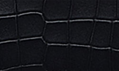 Radley Glasshouse Croc Embossed Clutch In Black