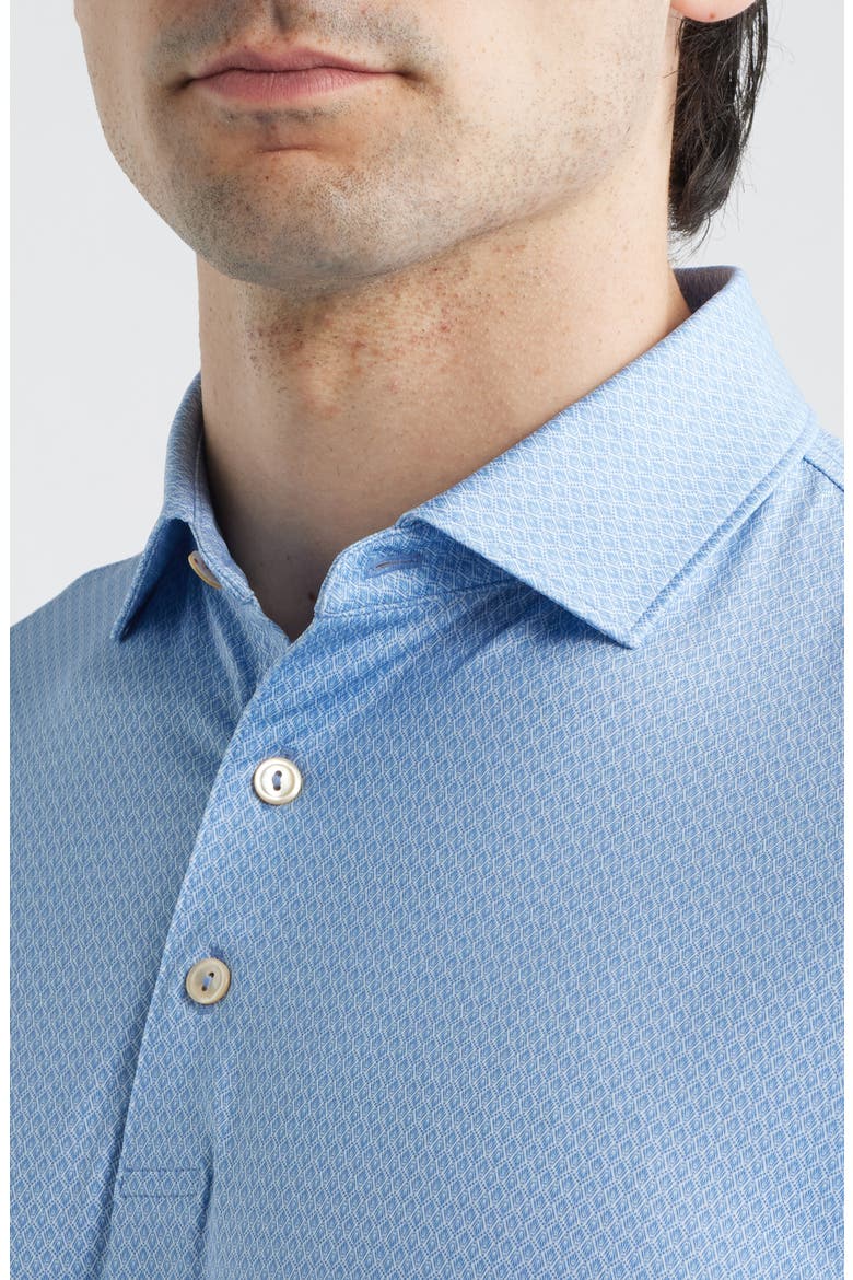 Waylon Performance Jersey Golf Polo, Alternate, color, HYPER BLUE