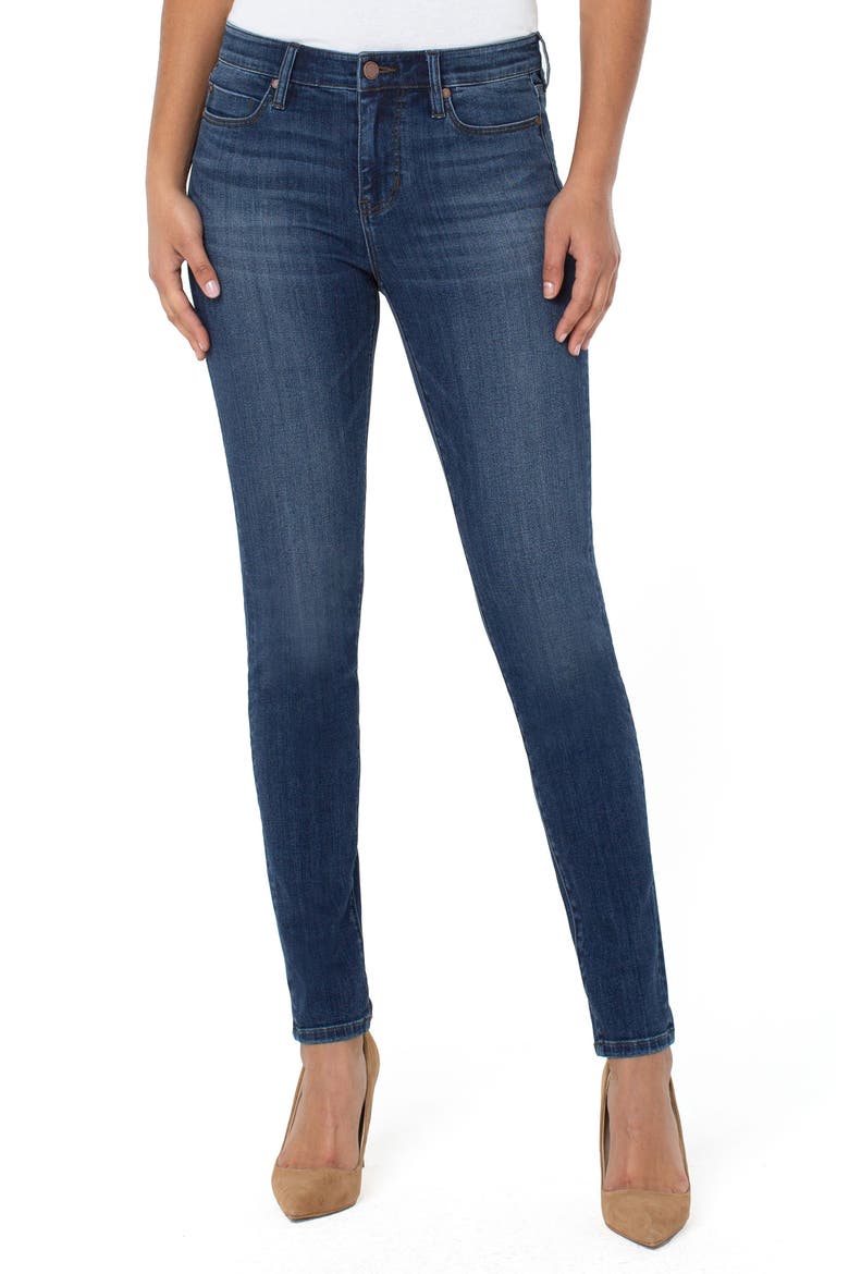 Liverpool Abby Skinny Jeans, Main, color, ROSELAND