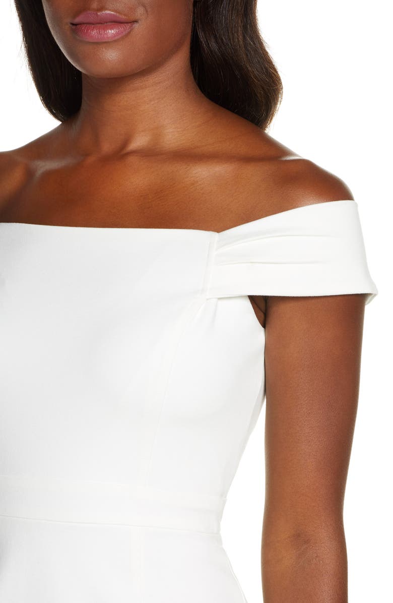Adelyn Rae Jacklyn Off the Shoulder Dress, Alternate, color, 