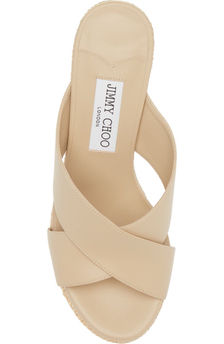 Jimmy Choo Dovina Espadrille Platform Wedge, Alternate, color,
