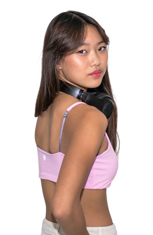 Bleuet Bleum Padded Reversible Girls Bralette in Pink-Silver  product