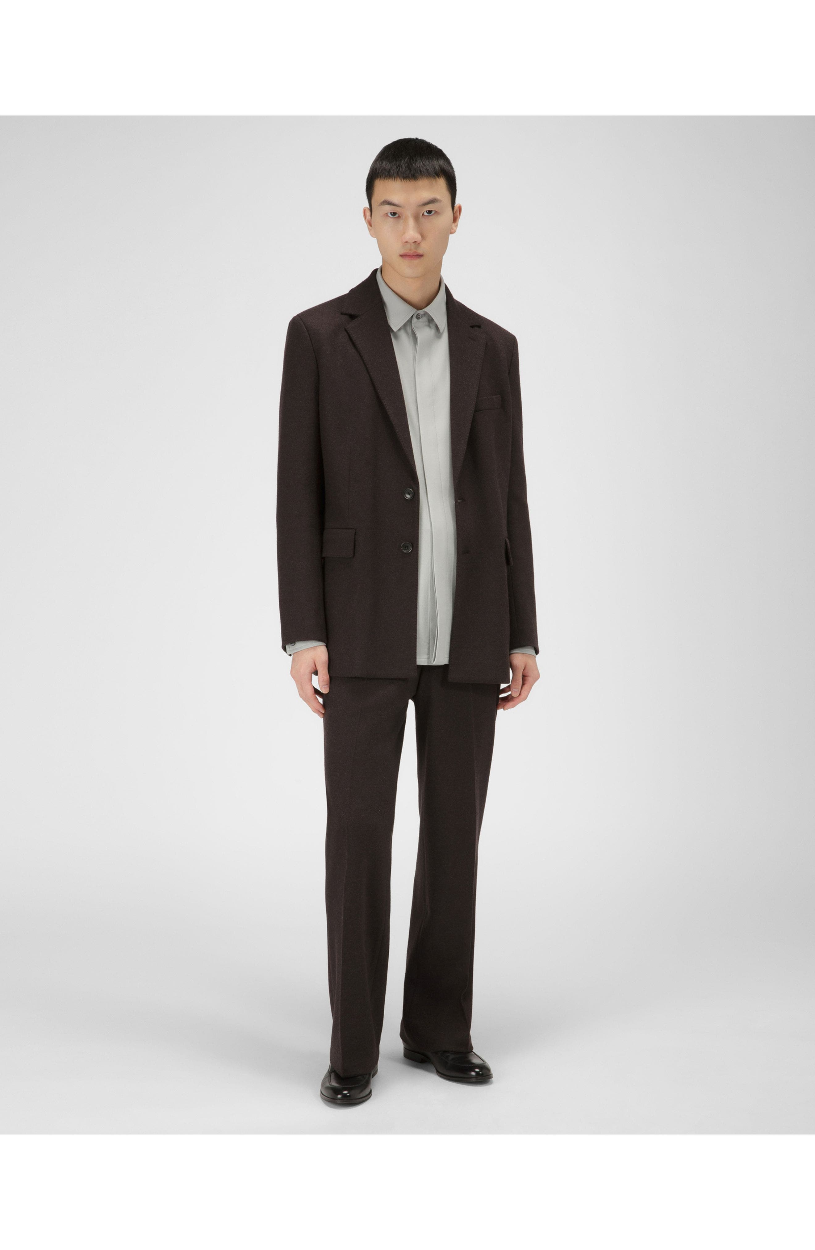 Bally Wedmer Leather Lace-Ups, Main, color, Brown