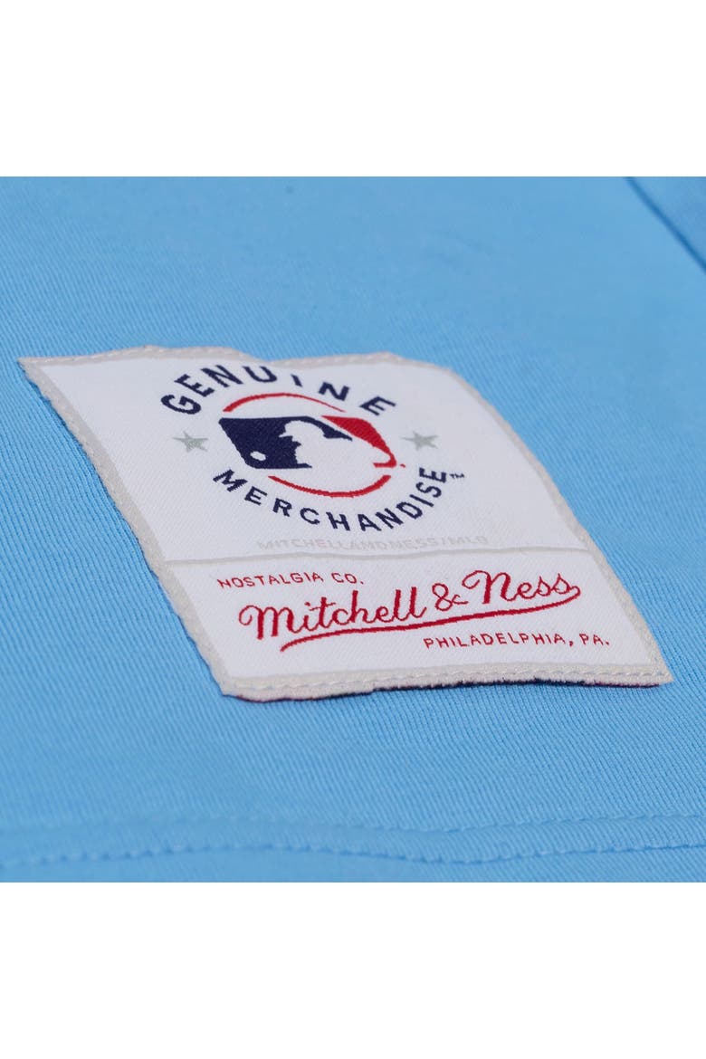 Men's Mitchell & Ness Light Blue Los Angeles Dodgers Insignia Premium T-Shirt, Alternate, color, Light Blue