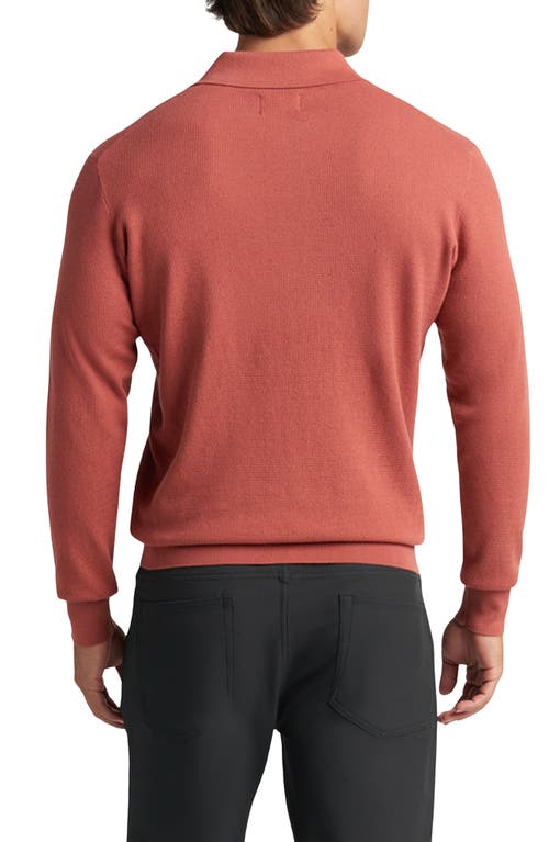 Goodlife Mini Waffle Long Sleeve Polo