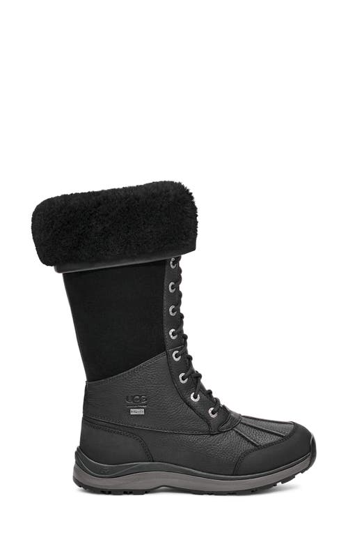 Shop Ugg ® Adirondack Iii Waterproof Tall Boot In Black