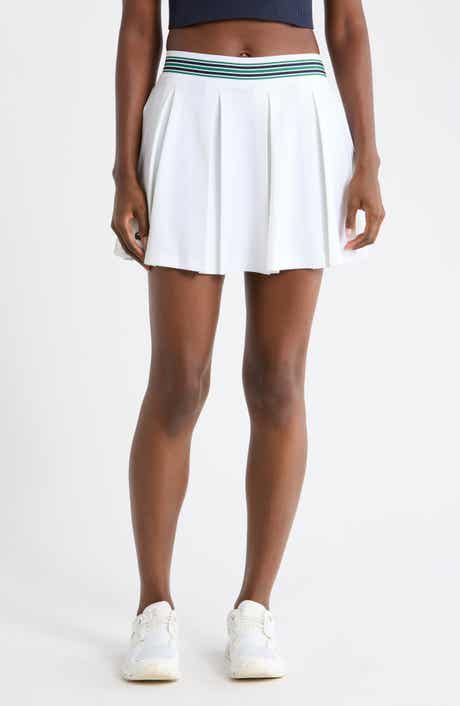 Lacoste Performance Pleated Piqué Tennis Skort