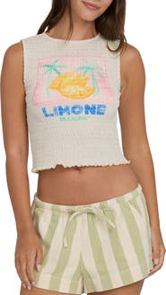 Billabong <p>Club Beach Crop Tank</p>