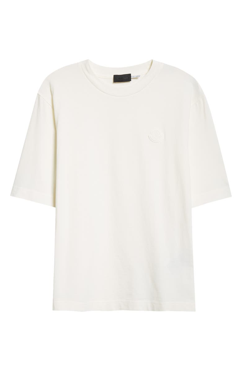 Moncler Logo Patch Cotton T-Shirt, Alternate, color, 