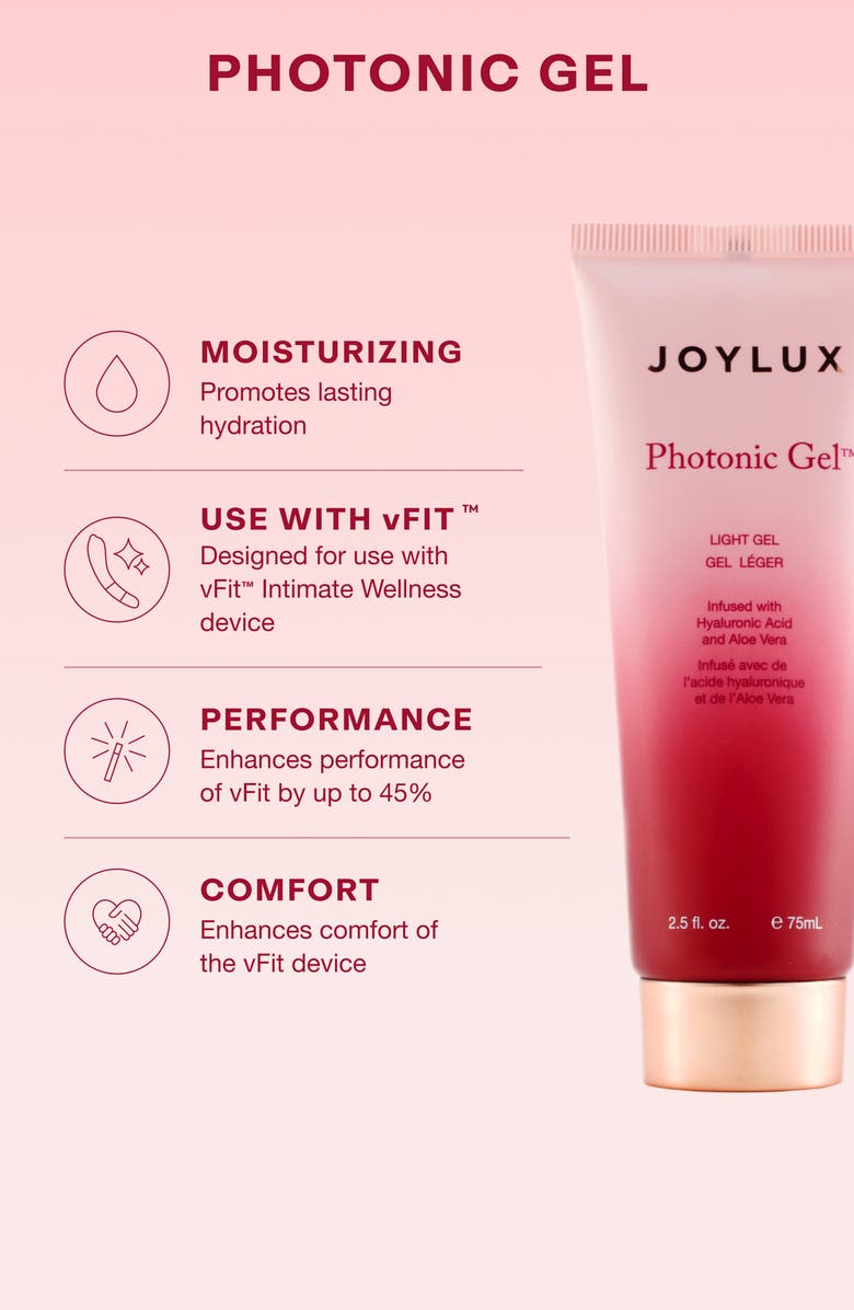 Joylux Rose Gold vFit Menopause empowHERment $507 Value, Alternate, color, Rose Gold